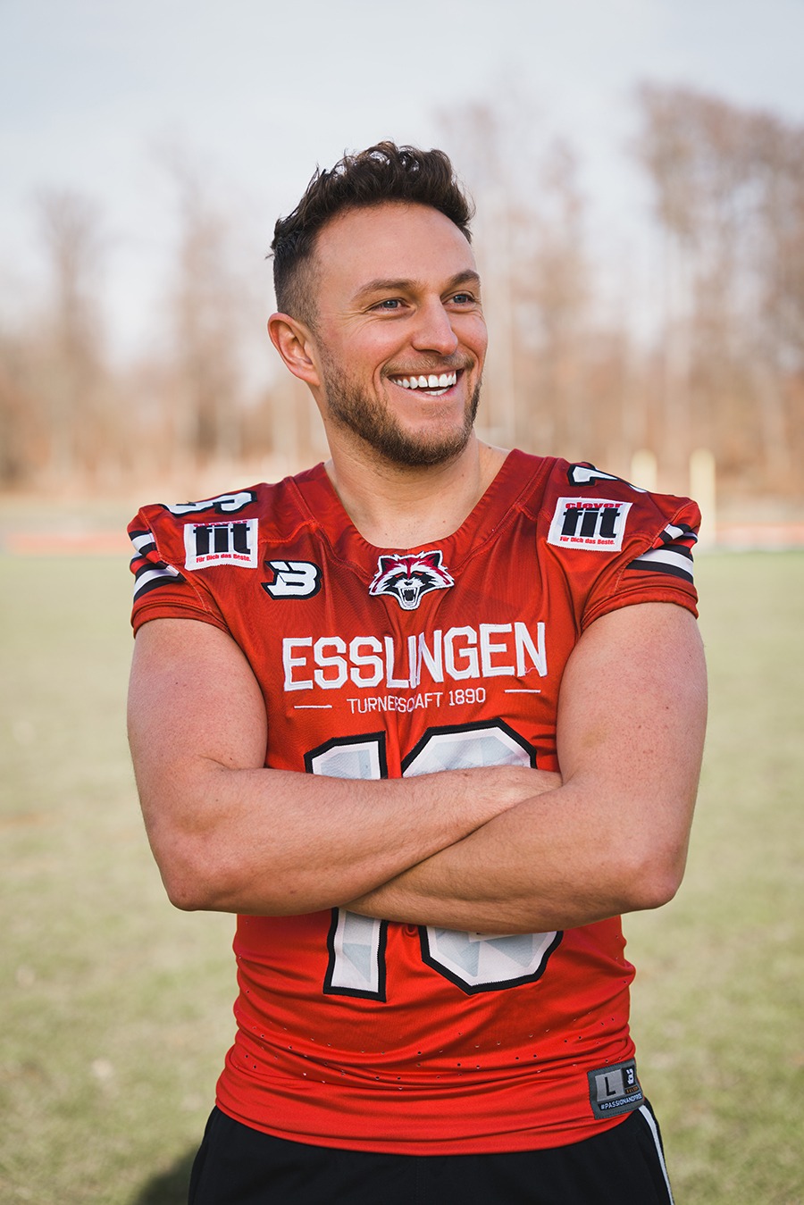 Ein American Footballspieler in Deutschland