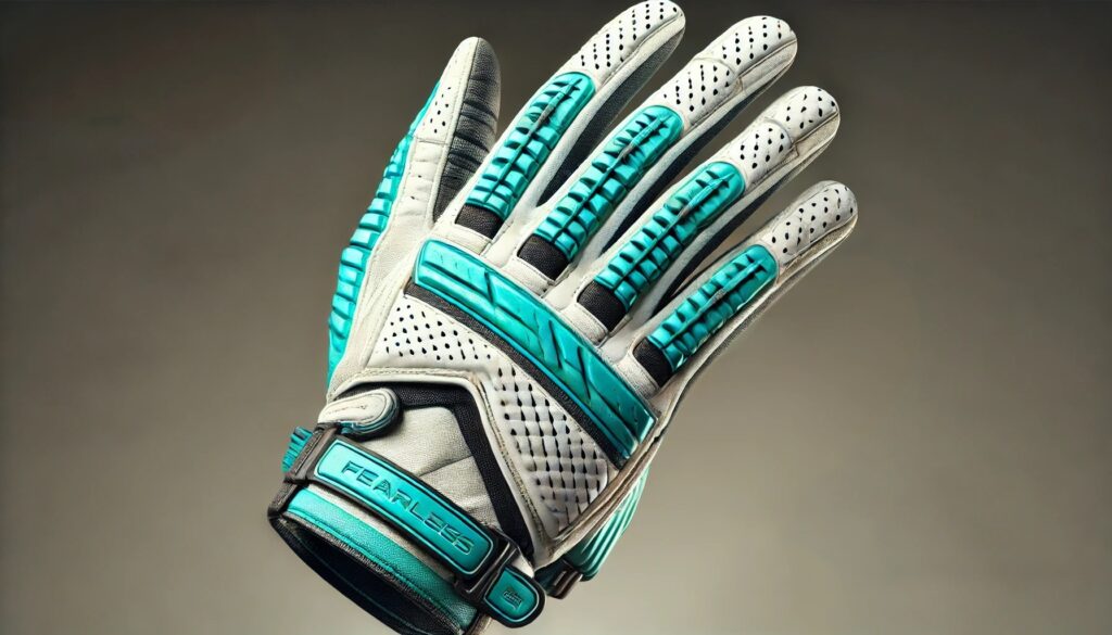 Ein American Football Handschuh.